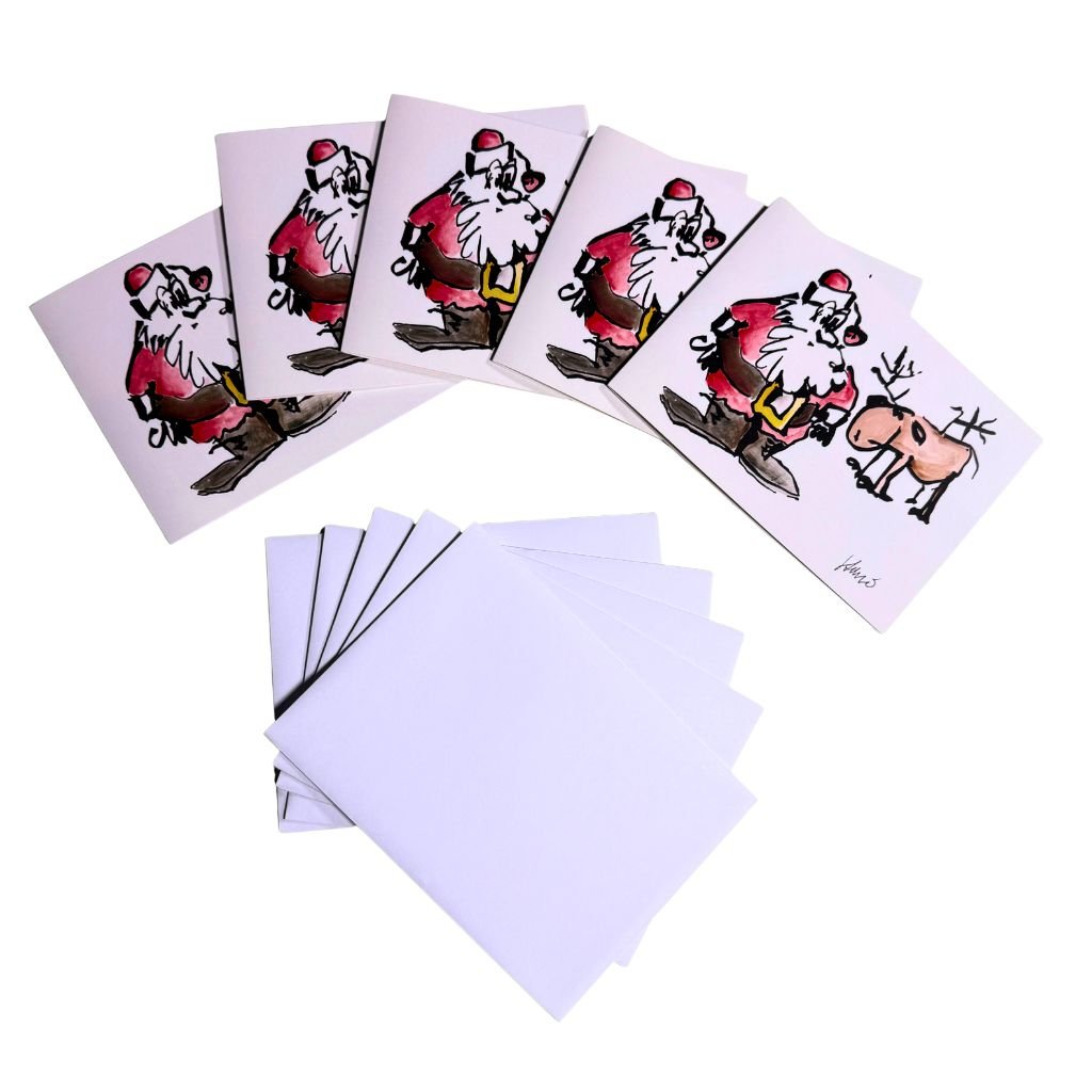 Set of 5 Greeting Cards - Jerry Garcia - Retroactv Merch Inc.