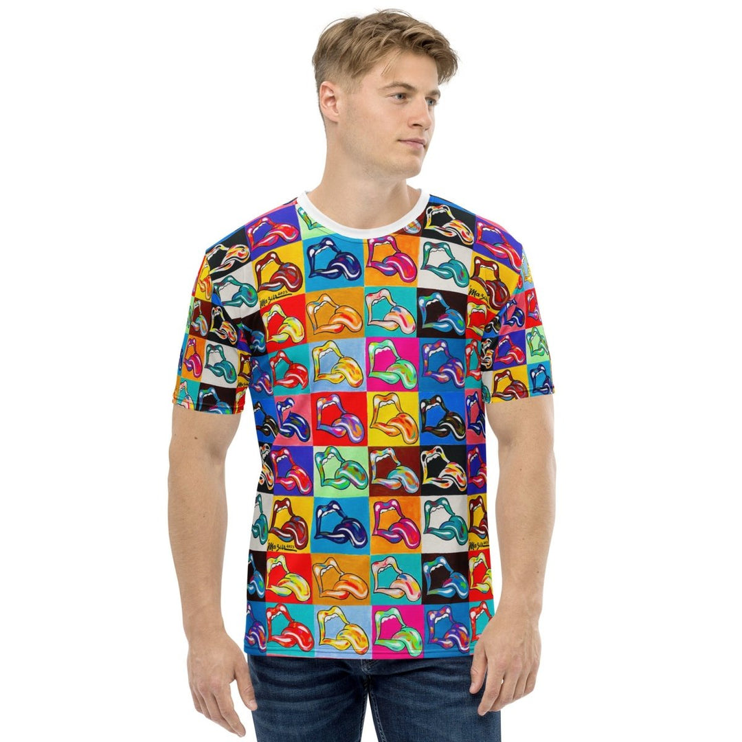 20 Licks Men's T-Shirt by Ruby Mazur - Retroactv Merch Inc.