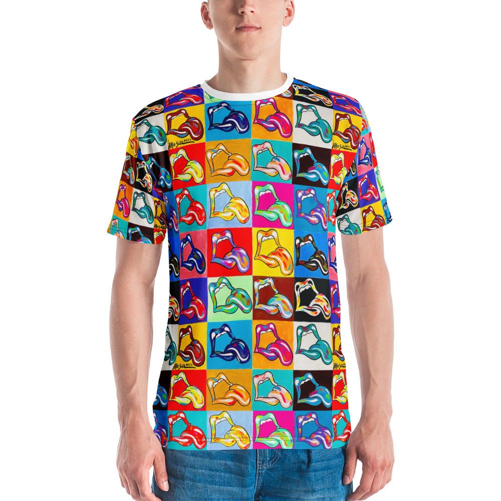 20 Licks Men's T-Shirt by Ruby Mazur - Retroactv Merch Inc.