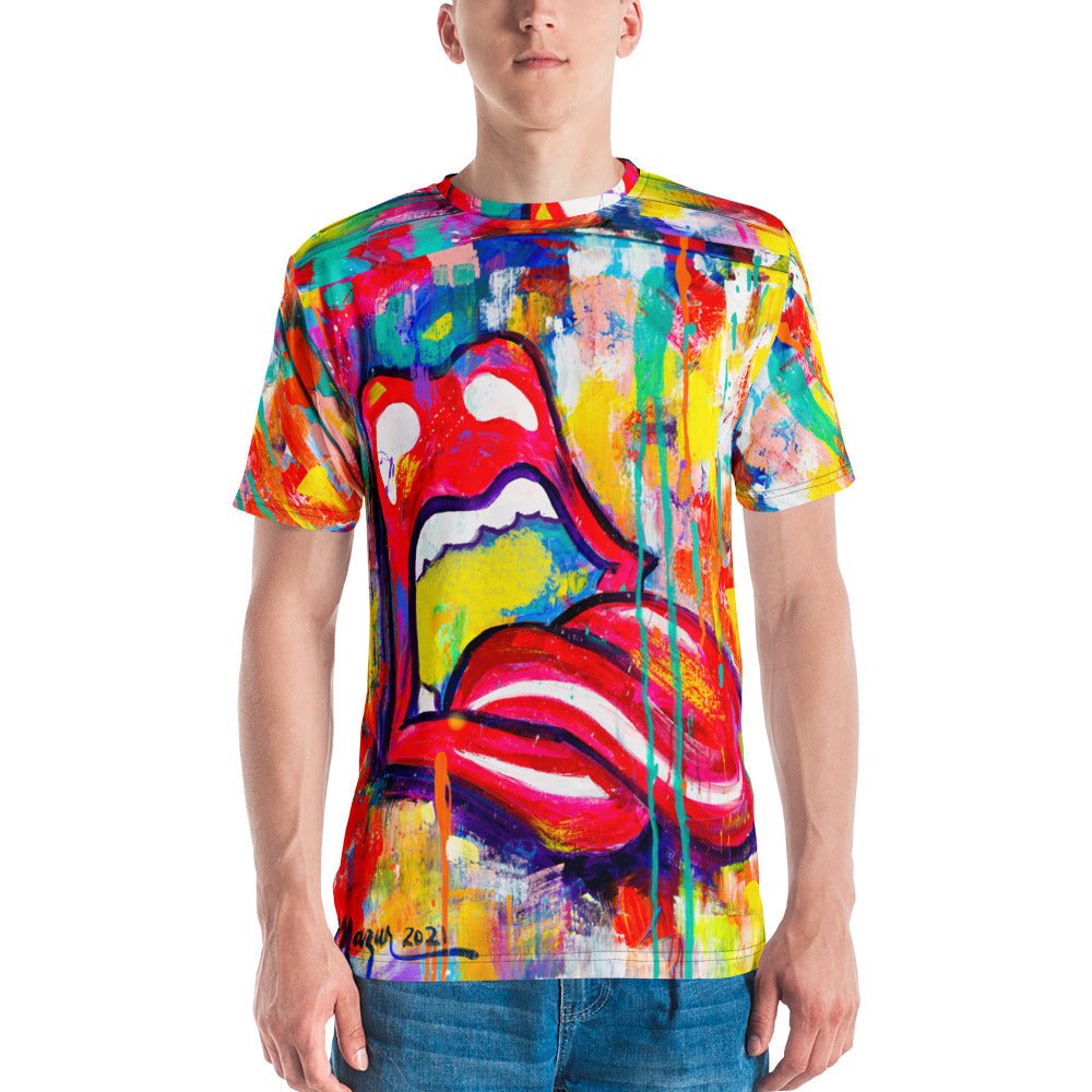 HV M&T Men's T-Shirt by Ruby Mazur - Retroactv Merch Inc.