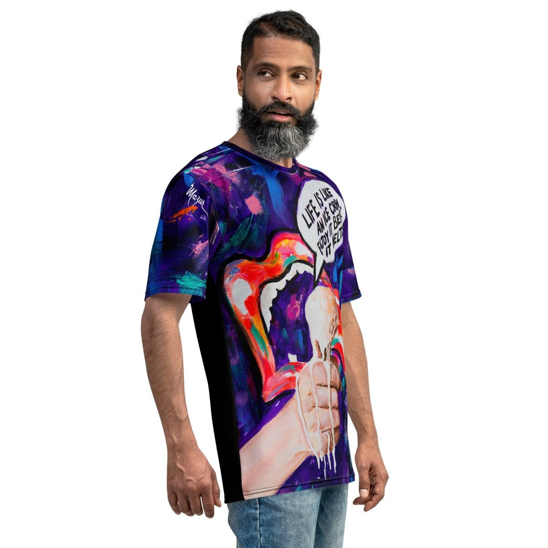 Ice Cream M&T T-Shirt by Ruby Mazur - Retroactv Merch Inc.