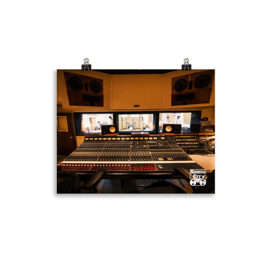 Sound City Studio A Control Room Poster