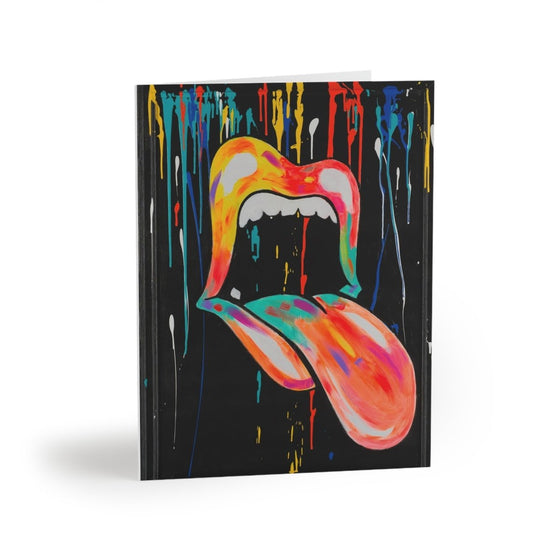 Ruby Mazur Mouth & Tongue Greeting Cards (8 Pcs)
