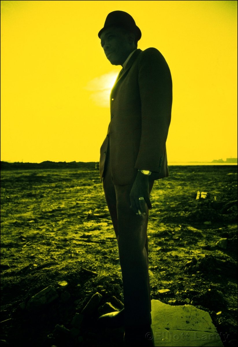 152 – John Lee Hooker, Aero Infrared film, NYC, 1969 - Elliott Landy - Retroactv Merch Inc.