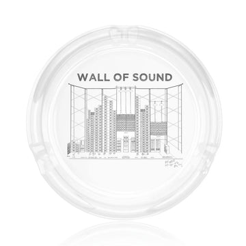 Big Steve Wall of Sound Round Glass Ashtray