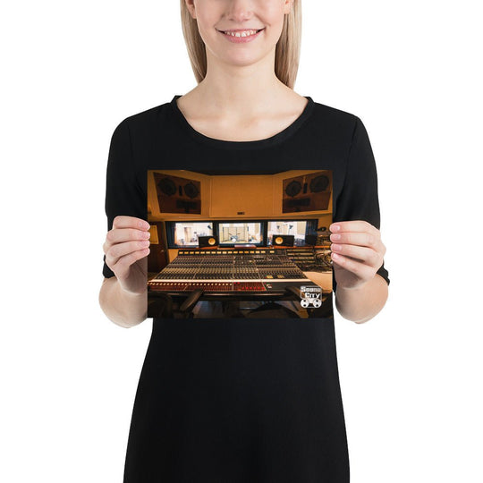 Sound City Studio A Control Room Poster - Retroactv Merch Inc.