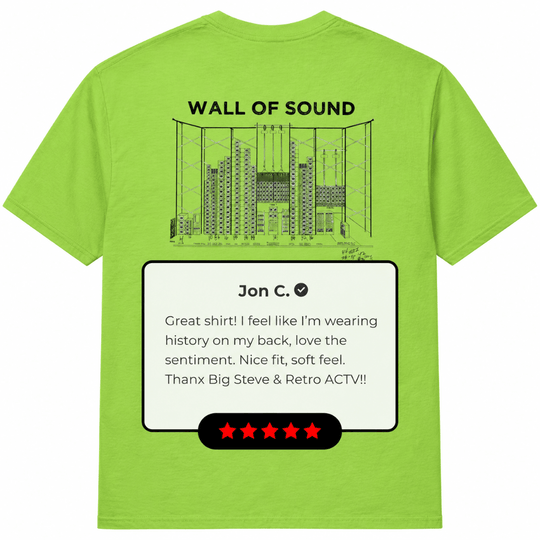 Big Steve Wall of Sound Unisex classic tee - Retroactv Merch Inc.