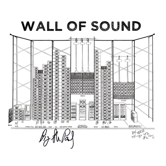 Big Steve SIGNED Wall of Sound Poster