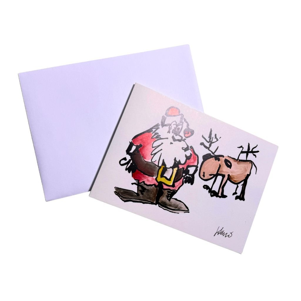Set of 5 Greeting Cards - Jerry Garcia - Retroactv Merch Inc.