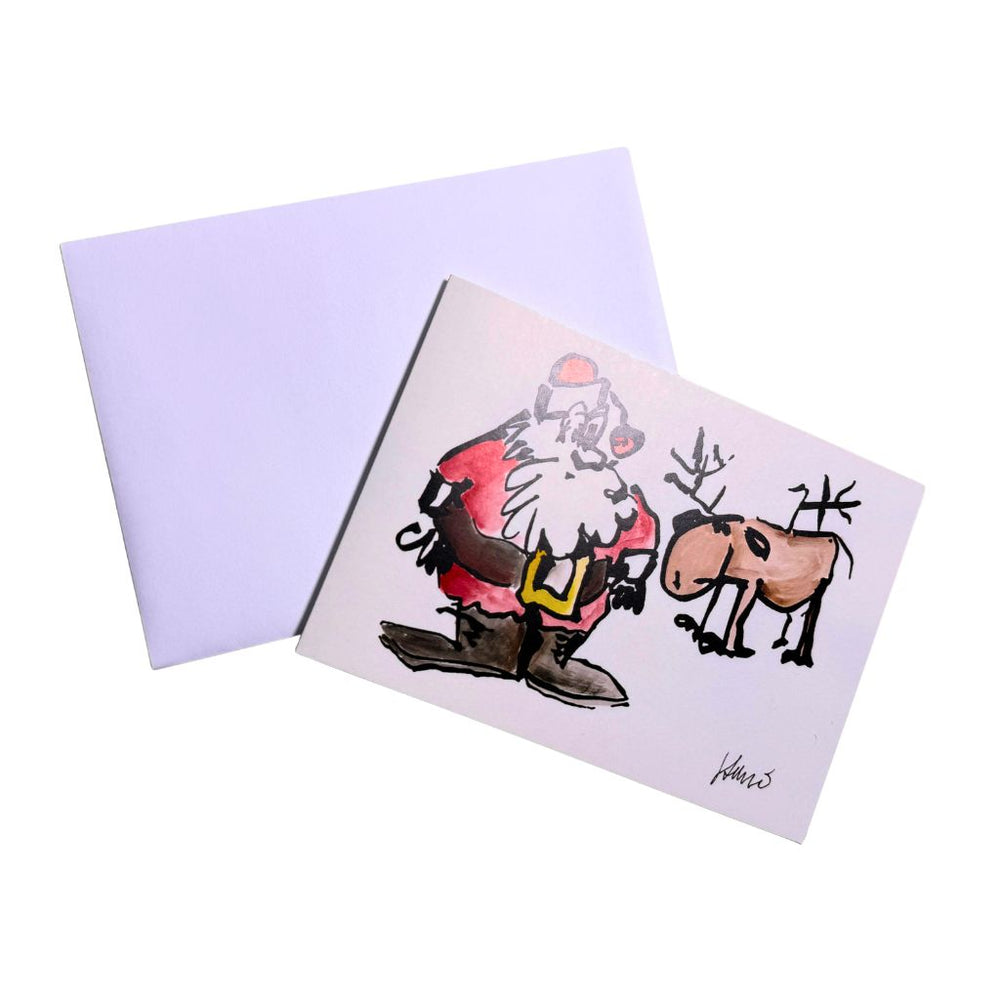 Set of 5 Greeting Cards - Jerry Garcia