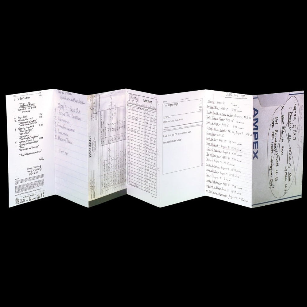 Jerry Garcia Band Recording Session Post Cards (7) - Retroactv Merch Inc.