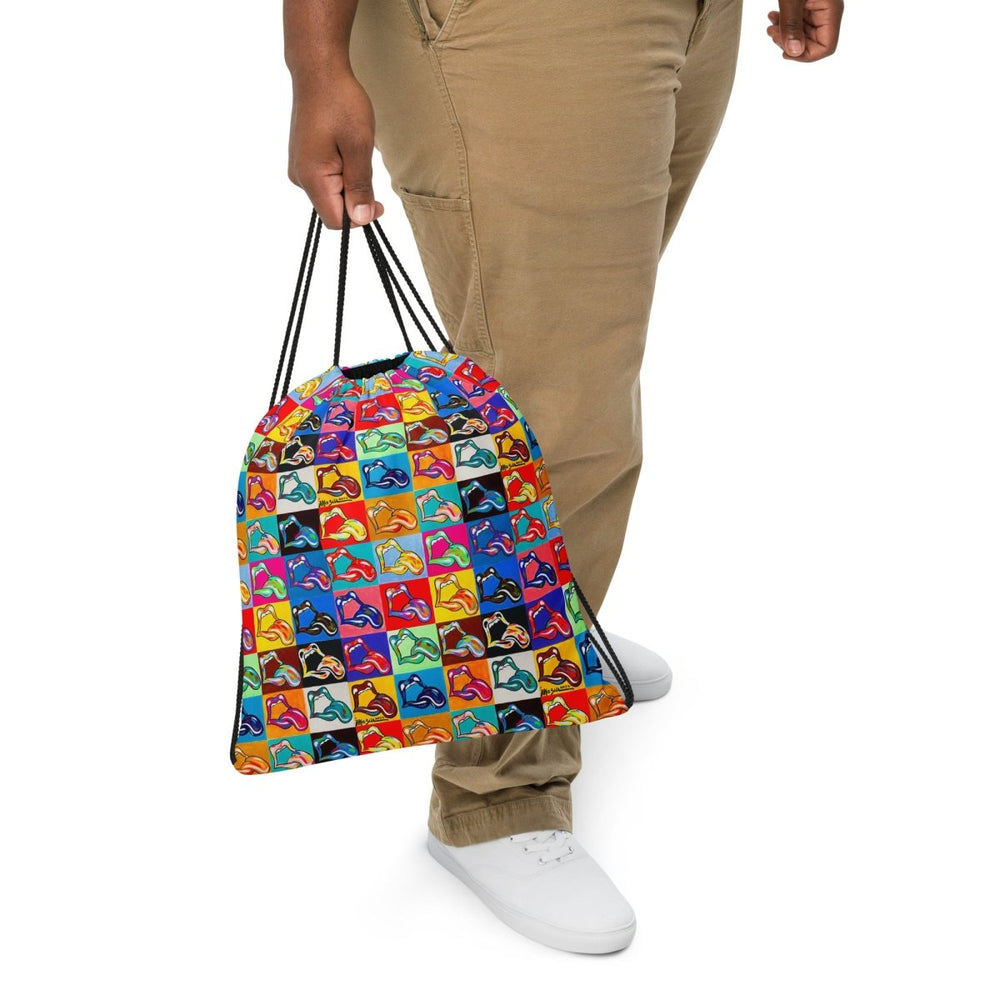 "20 Licks" Drawstring bag - Retroactv Merch Inc.