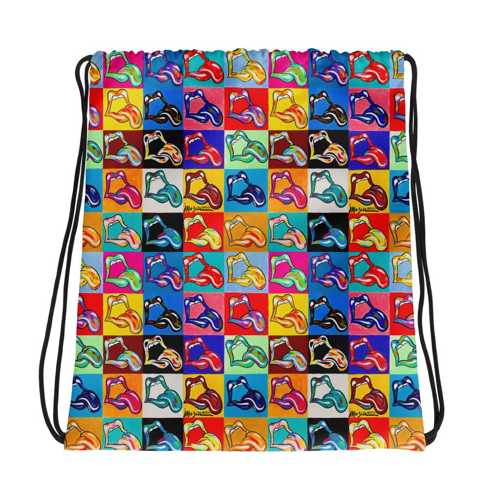 "20 Licks" Drawstring bag - Retroactv Merch Inc.