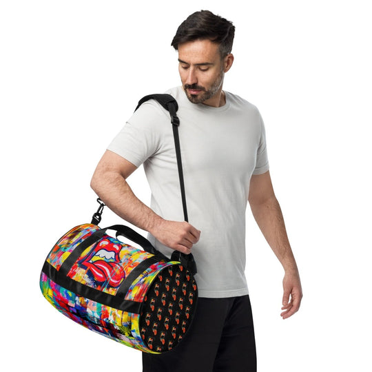 M&T All - over print gym bag - Retroactv Merch Inc.