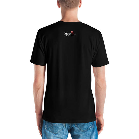 White M&T Men's T-Shirt by Ruby Mazur - Retroactv Merch Inc.