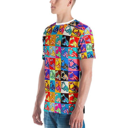 20 Licks Men's T-Shirt by Ruby Mazur - Retroactv Merch Inc.