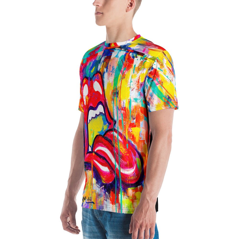 HV M&T Men's T-Shirt by Ruby Mazur - Retroactv Merch Inc.