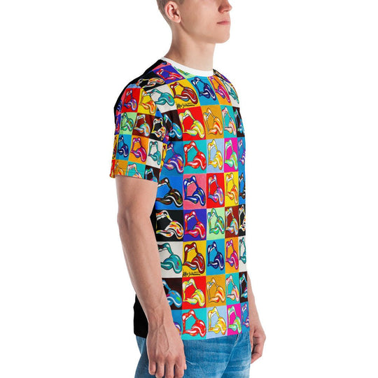 20 Licks Men's T-Shirt by Ruby Mazur - Retroactv Merch Inc.