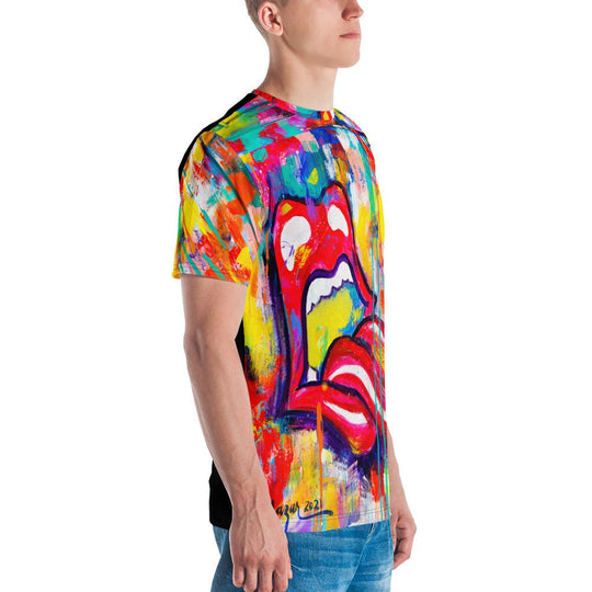 HV M&T Men's T-Shirt by Ruby Mazur - Retroactv Merch Inc.