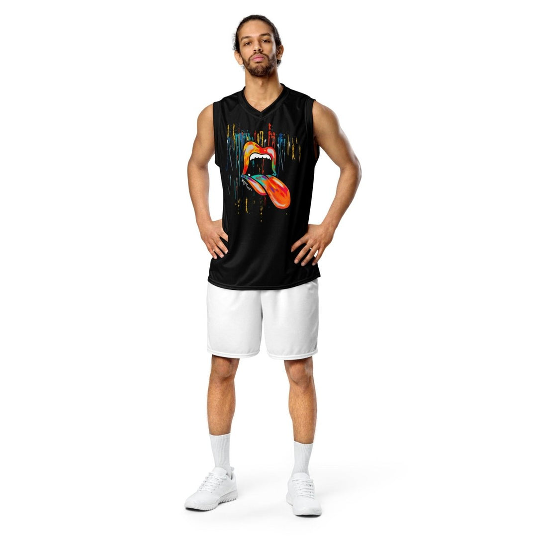 Recycled unisex basketball jersey - Retroactv Merch Inc.