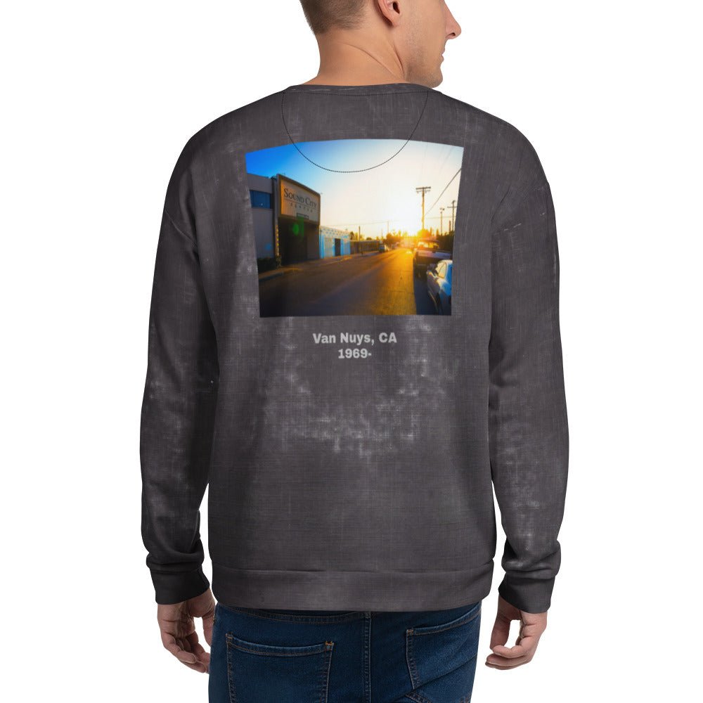 Sound City Sunset Unisex Sweatshirt - Retroactv Merch Inc.