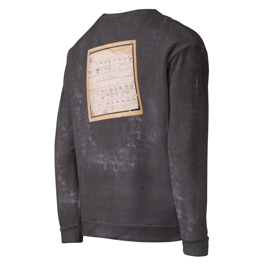 Sound City Track Sheet Unisex Sweatshirt - Retroactv Merch Inc.