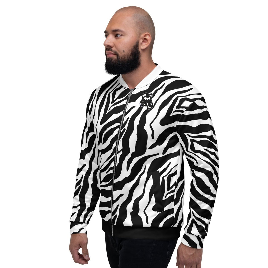Animal Skin Unisex Bomber Jacket - Retroactv Merch Inc.