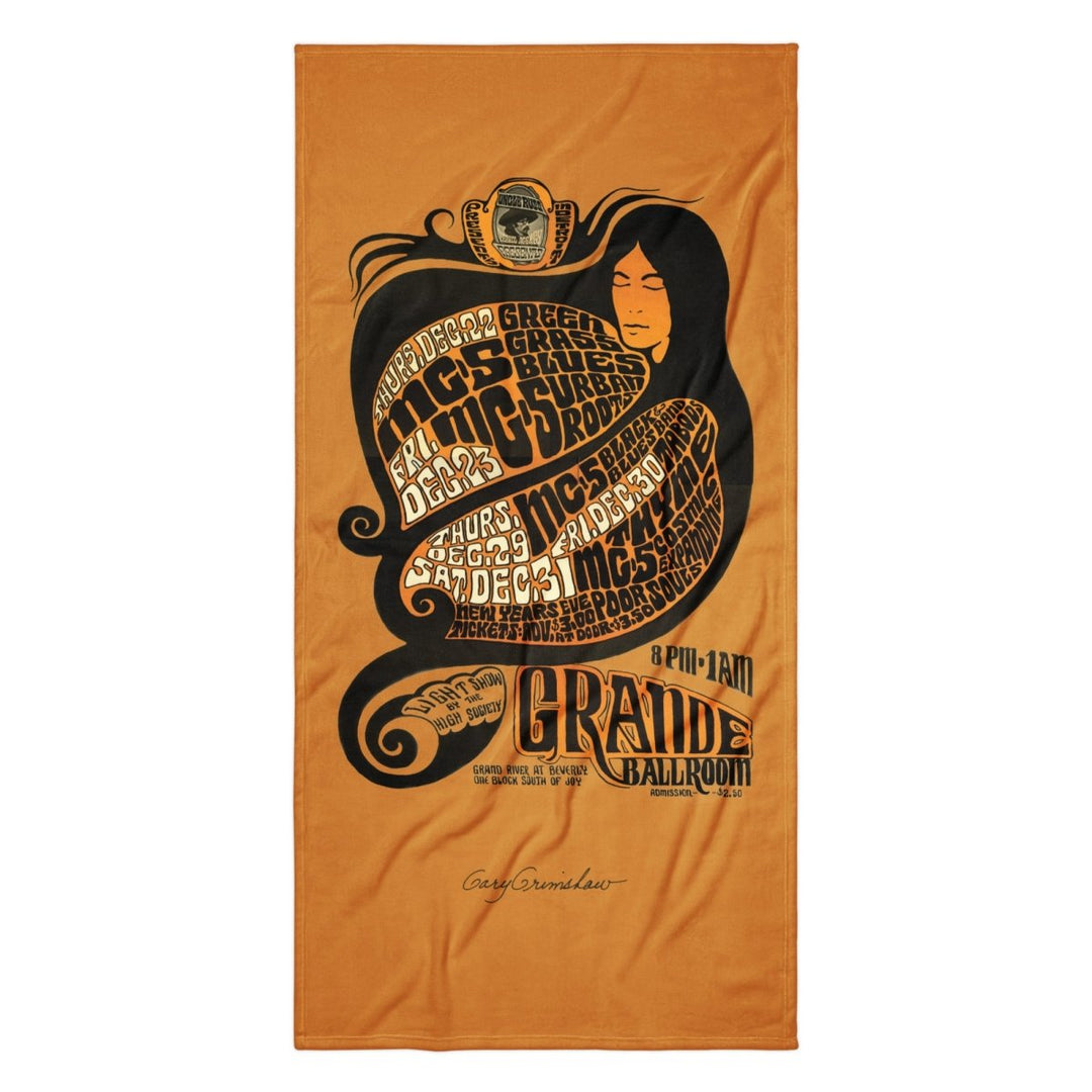 Gary Grimshaw Capricorn Towel - Retroactv Merch Inc.