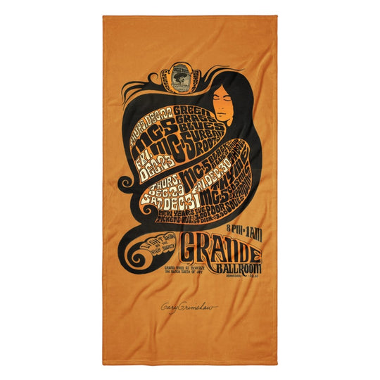 Gary Grimshaw Capricorn Towel - Retroactv Merch Inc.