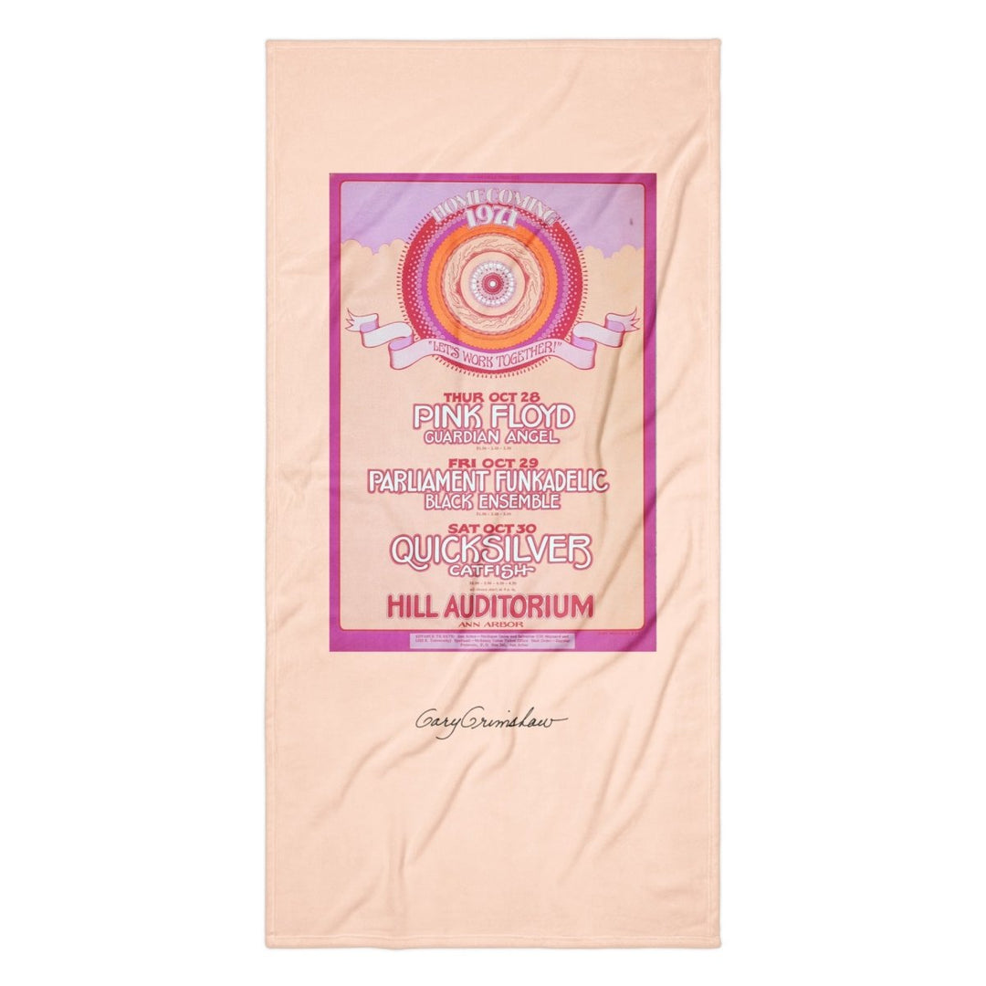 Gary Grimshaw Homecoming 1971 Towel - Retroactv Merch Inc.