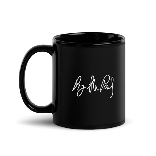 Big Steve Parish I Got You and You Got Me Signature Black Glossy Mug - Retroactv Merch Inc.