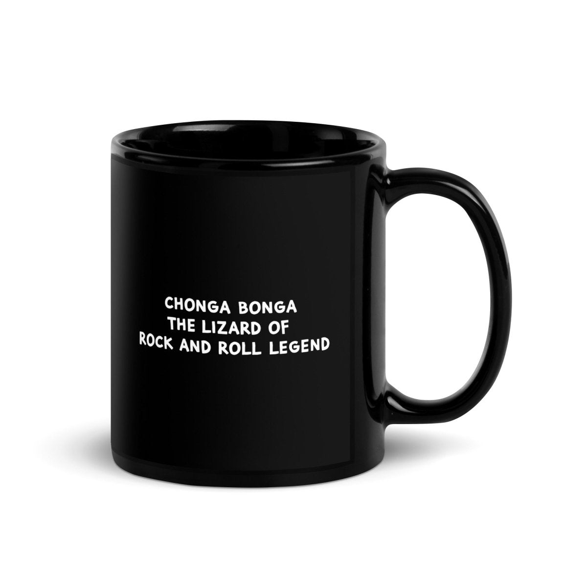 Big Steve Chonga Bonga w Joint Black Glossy Mug - Retroactv Merch Inc.