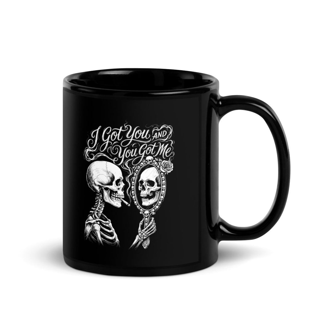 Big Steve Parish I Got You and You Got Me Signature Black Glossy Mug - Retroactv Merch Inc.