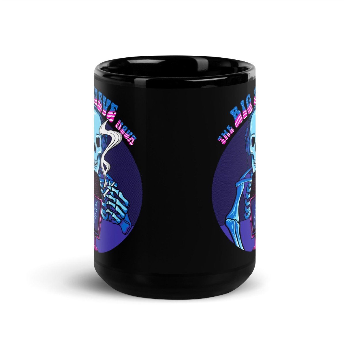 The Big Steve Hour Black Glossy Mug - Retroactv Merch Inc.