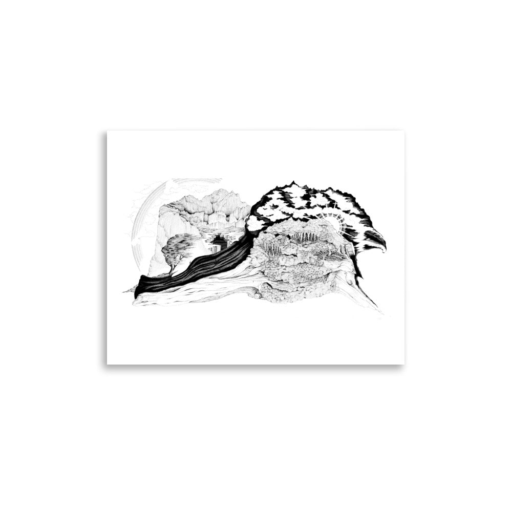 Dick Boak Driftwood Visions Poster - Retroactv Merch Inc.