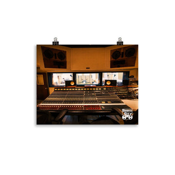 Sound City Studio A Control Room Poster
