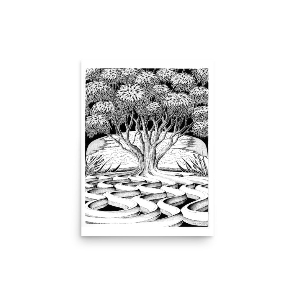 Dick Boak Griffith Park Poster - Retroactv Merch Inc.
