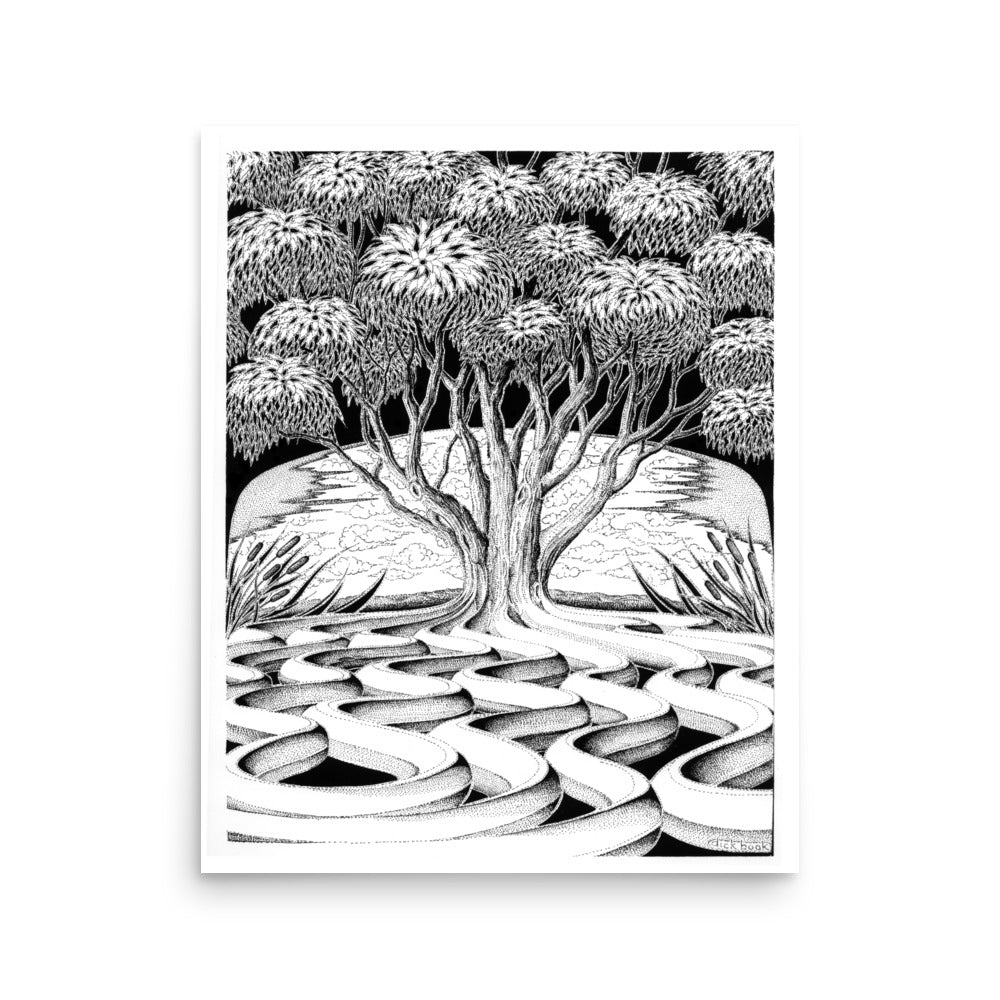 Dick Boak Griffith Park Poster - Retroactv Merch Inc.