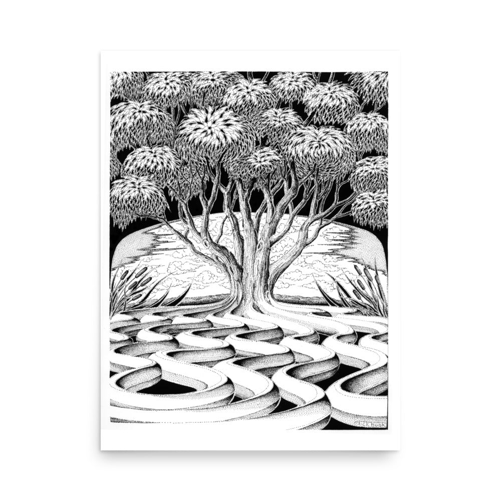 Dick Boak Griffith Park Poster - Retroactv Merch Inc.