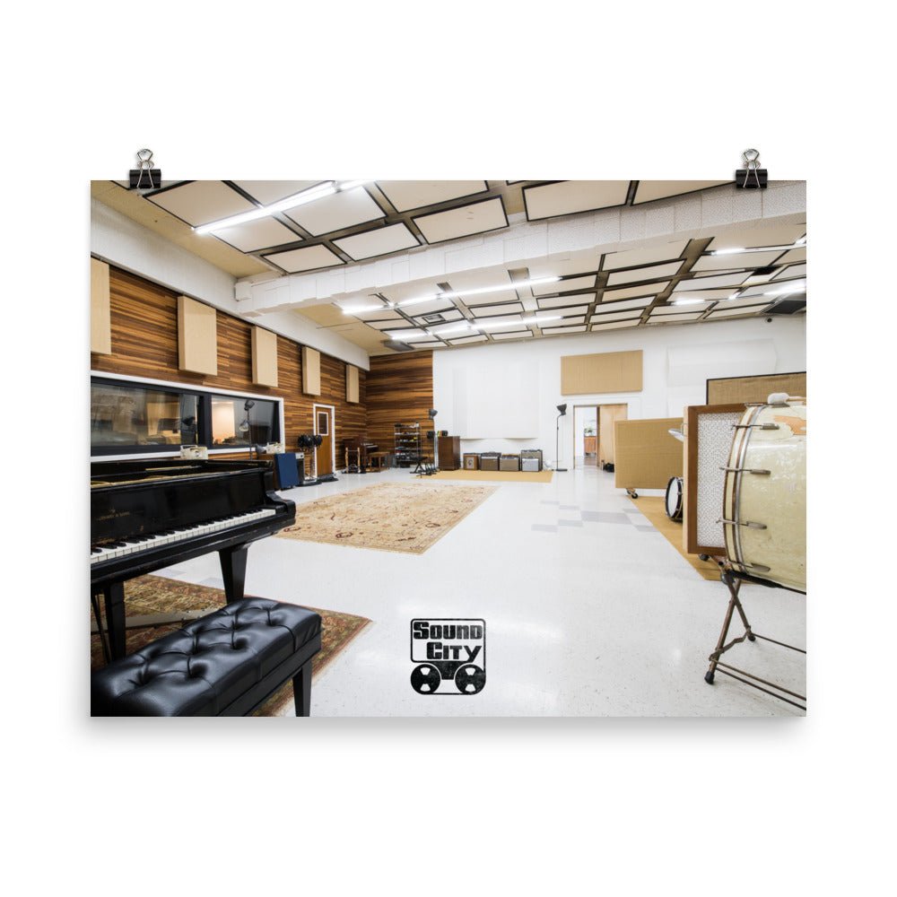 Sound City Live Room Poster - Retroactv Merch Inc.