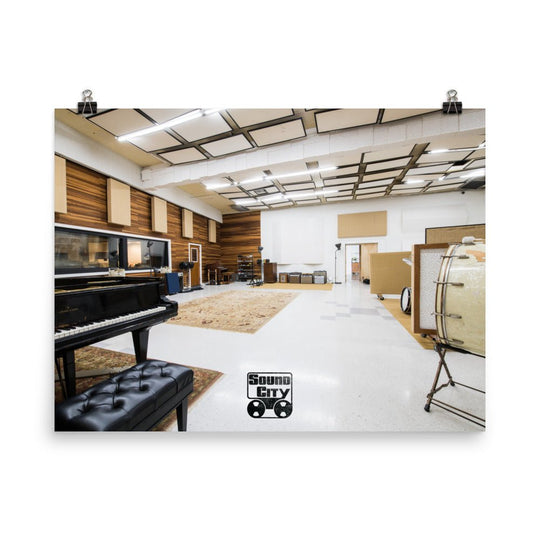 Sound City Live Room Poster - Retroactv Merch Inc.