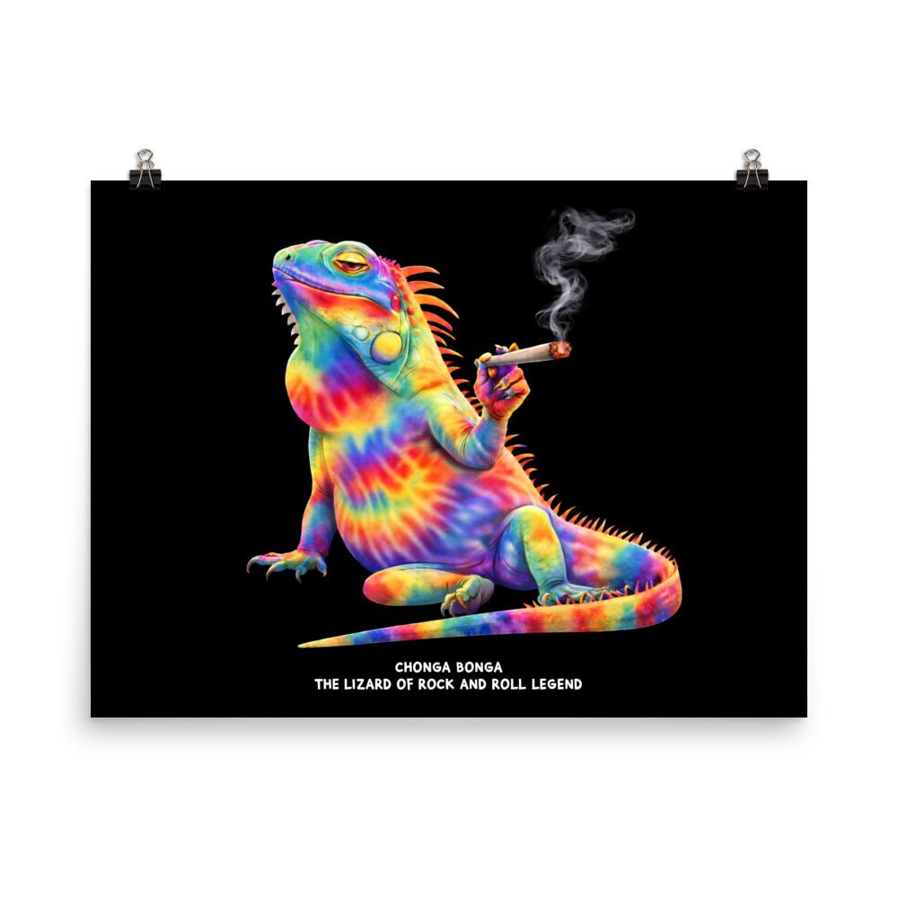 Big Steve Chonga Bonga w Joint Poster - Retroactv Merch Inc.