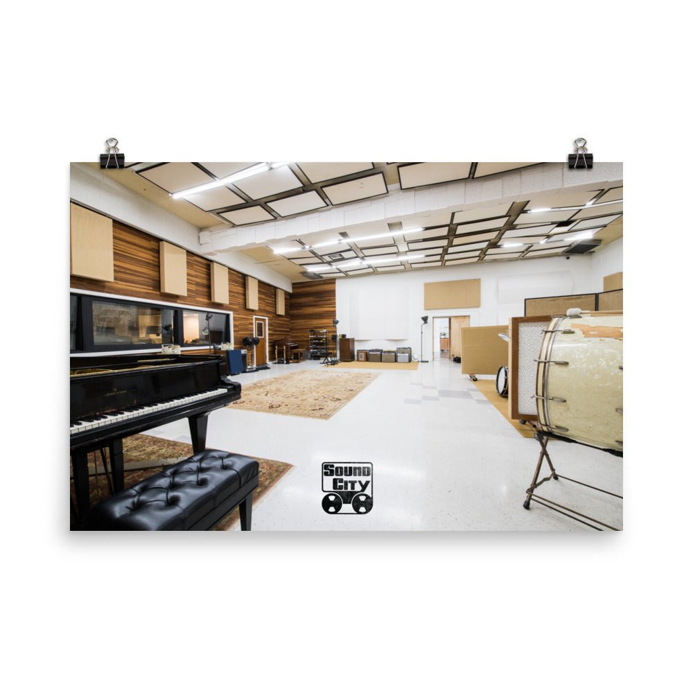 Sound City Live Room Poster - Retroactv Merch Inc.