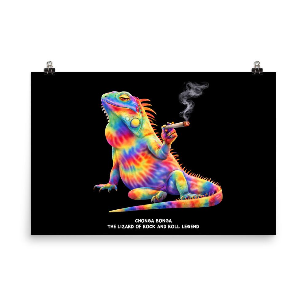 Big Steve Chonga Bonga w Joint Poster - Retroactv Merch Inc.