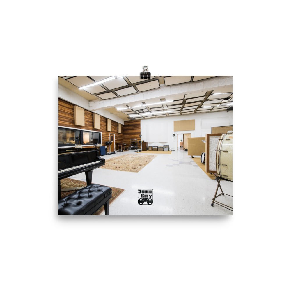 Sound City Live Room Poster - Retroactv Merch Inc.