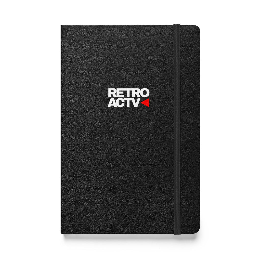 Retroactv hardcover bound notebook - Retroactv Merch Inc.