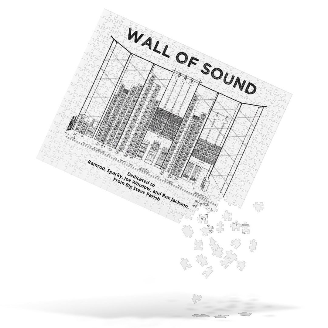 Big Steve Wall of Sound Jigsaw puzzle - Retroactv Merch Inc.