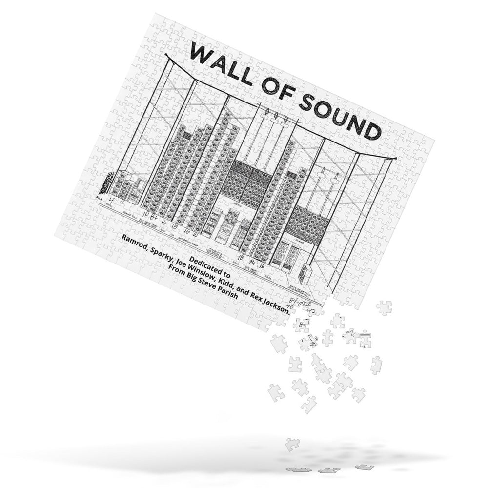 Big Steve Wall of Sound Jigsaw puzzle - Retroactv Merch Inc.