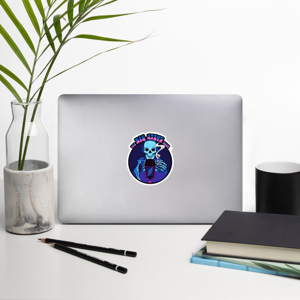 The Big Steve Hour Bubble - free stickers - Retroactv Merch Inc.