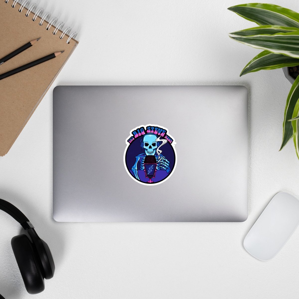 The Big Steve Hour Bubble - free stickers - Retroactv Merch Inc.